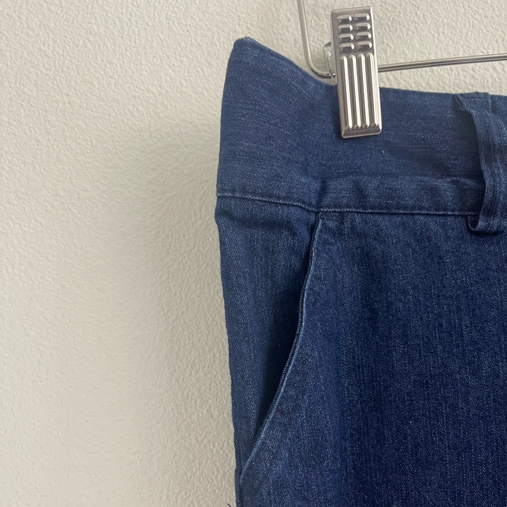 ATTENTION STRETCH CONTOURED WAIST BOOT CUT MODERN FIT DEEP BLUE JEANS SIZE 12 - Picture 3 of 8